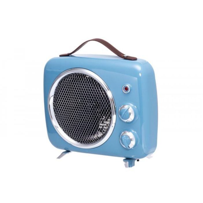 Bellus Puhallinlammitin Retro sininen 2000W 610923 924-6001 Bellus Puhallinlammitin Retro sininen 2000W 610923 924-6001