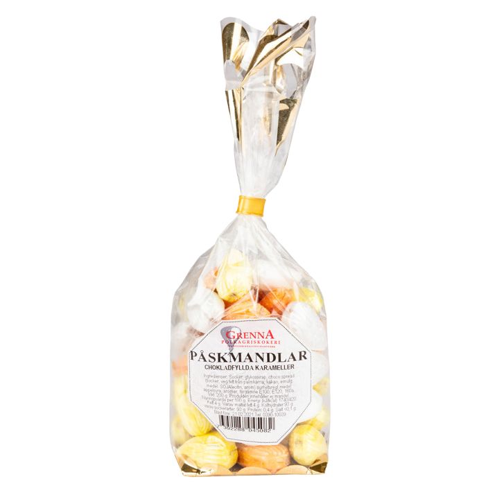 Grenna pask karameller paasiaiskarkit 200g 4508-30 Herkulliset karamellit tuoreena Grennan tehtaalta.