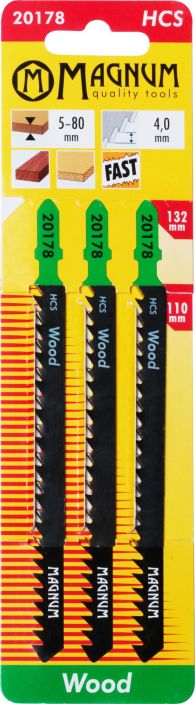 Pistosahantera 3kpl HCS 4,0/132mm 20178 980-1407