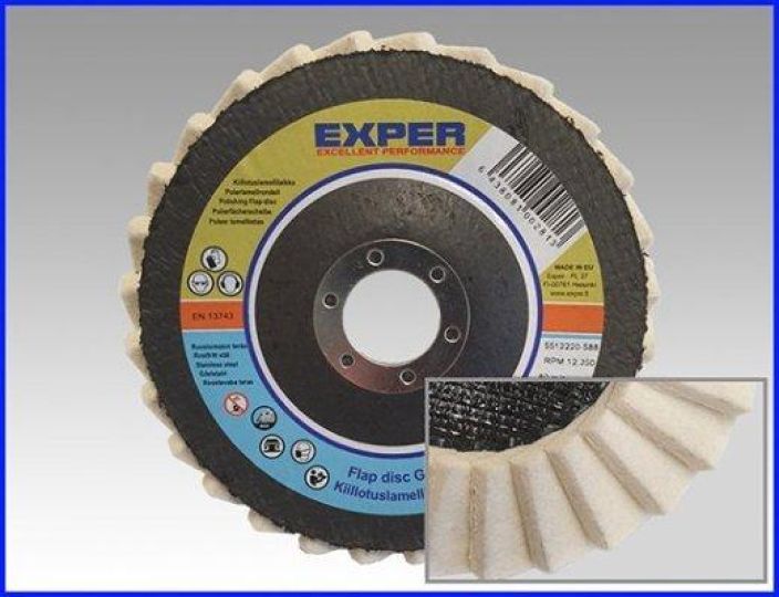 Lamellihuopalaikka 125mm 213612522FINISH 980-4021