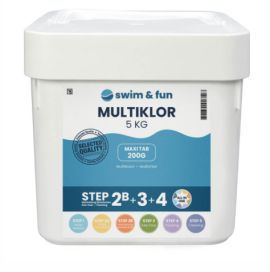 Swim & Fun Multiklor Maxi tab 200g 5kg 1710