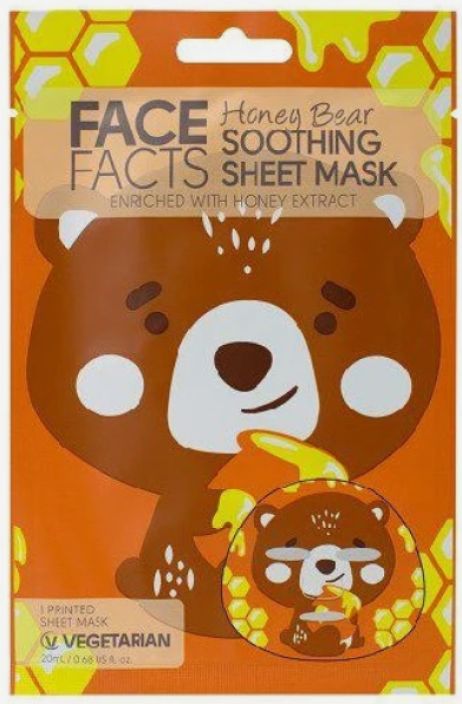 Facefacts kasvonaamio Honey Bear Facefacts kasvonaamio Honey Bear
