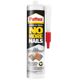 Pattex Pattex No More Nails liimatiivistemassa Crystal Clear 280ml 2708138