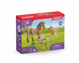 Schleich Sch Sarahin eläinhoitovauvasetti 42432