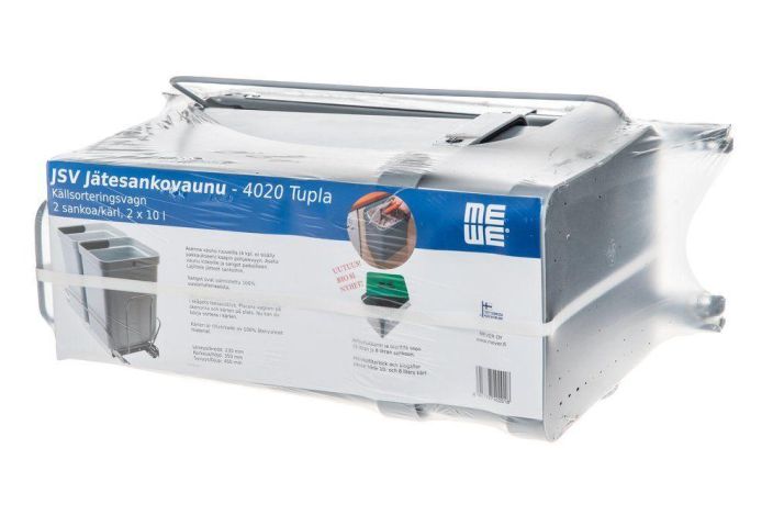 Jätesankovaunu 2x10L 4020 tuotekuva 1