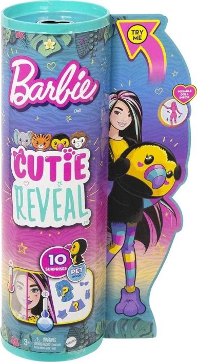 Barbie cutie reveal jungle friends HKP97 00523003 tuotekuva 3