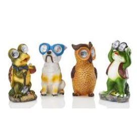 Puutarhapatsas solar eläimet 23cm