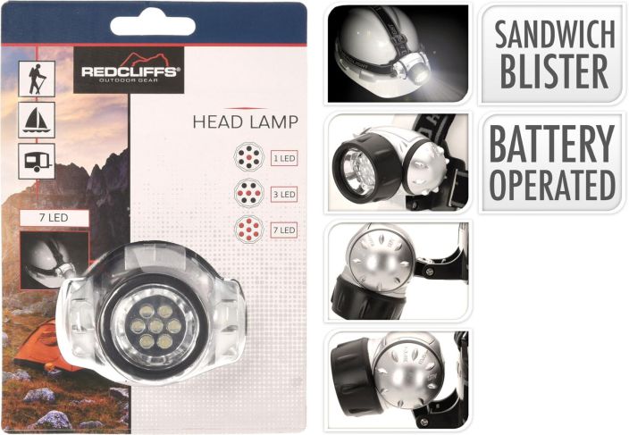 Otsalamppu 7 led Otsalamppu 7 led