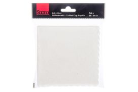 Saana Saana Nippon kahviliina valk. 23cm 50kpl/pkt 292416