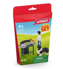 Schleich Sch Pocket Set Barbecue with Tom 42754