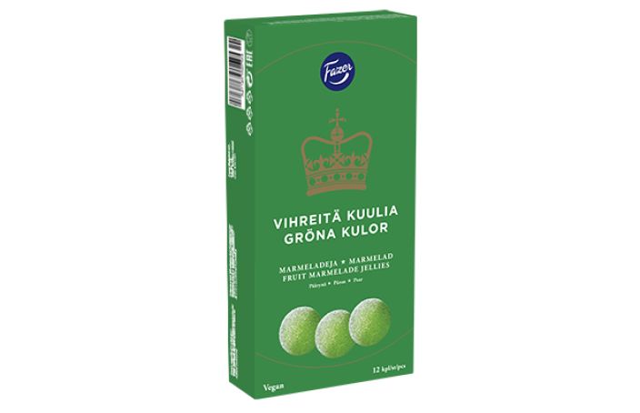Fazer vihreita kuulia 260g 404232 906-469 Fazer vihreita kuulia 260g 404232 906-469