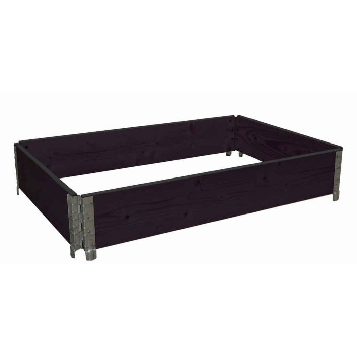 Viljelylaatikko (lavakaulus) 60x80cm musta 92773 920-221