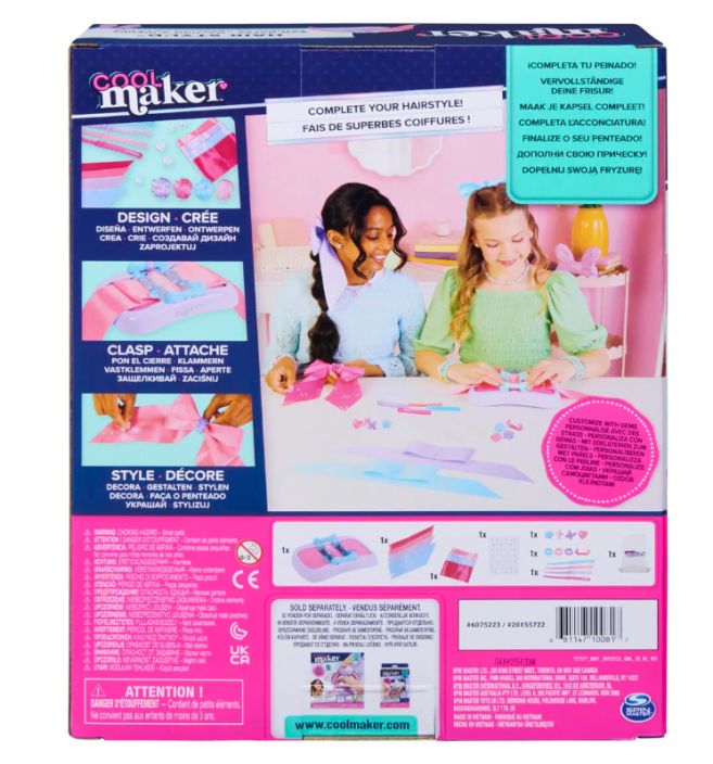 Cool Maker Bowtique rusetinvalmistus setti 6075223 tuotekuva 6 Cool Maker Bowtique rusetinvalmistus setti 6075223 tuotekuva 6