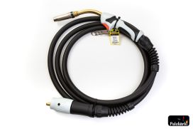 Mig-poltin titanium 360A 4m pallonivelöity, euroliittimellä