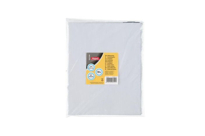 Kapel postituspussi muovi 230x325mm 10kpl Kestava ja laadukas postituspussi vaatteiden ja muiden sarkymattomien tuotteiden Kapel postituspussi muovi 230x325mm 10kpl Kestava ja laadukas postituspussi vaatteiden ja muiden sarkymattomien tuotteiden