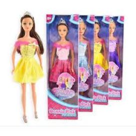 Fashion girl muotinukke mekolla