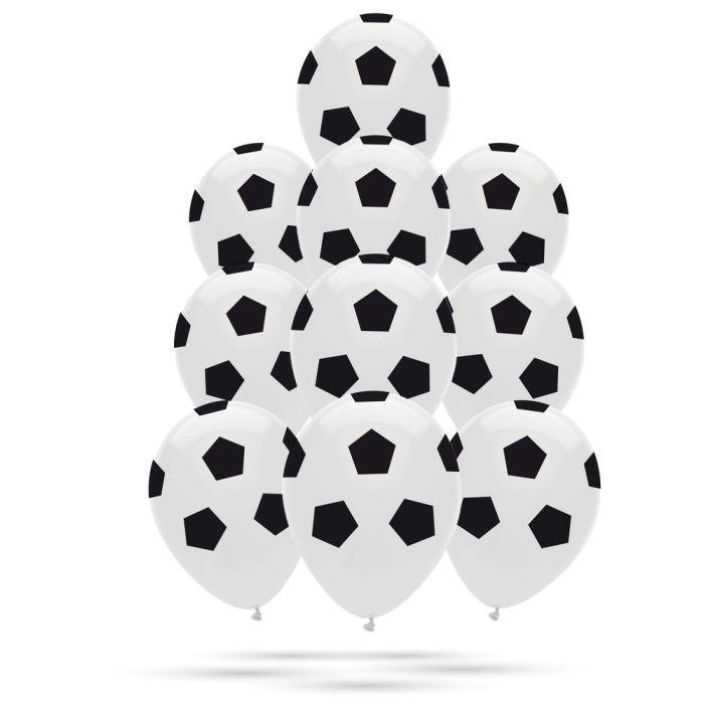 Festi ilmapallo jalkapallo 30cm 10kpl 634506 924-3228