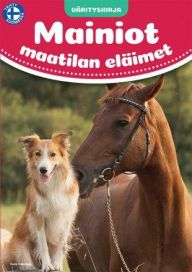 Mainiot maatilan eläimet värityskirja