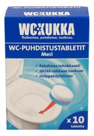 WC Kukka Meri WC-puhdistustabletti 10x25g