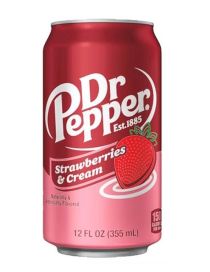 Dr Pepper Strawberries & Cream USA 355ml
