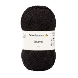 Bravo neulelanka 08370 anthrazit meliert 50g