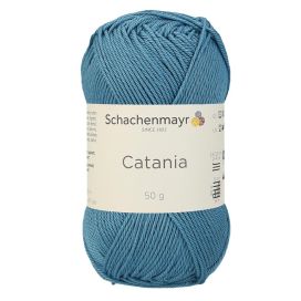 Catania puuvillalanka 380 kachelblau 50g 