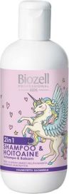 Biozell Kids 2in1 shampoo ja hoitoaine 300ml