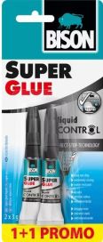 Bison Super glue pikaliima 2x3g