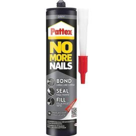 Pattex Pattex No More Nails Bond-Seal-Fill liimatiivistemassa harmaa 280ml 2845795