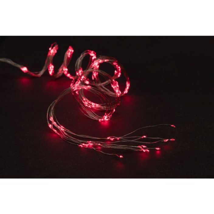 Finnlumor hurrikaani microled valoketju punainen 318594 924-3463
