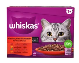 Whiskas Whiskas 1+ perinteiset ateriat 12x85g 442854