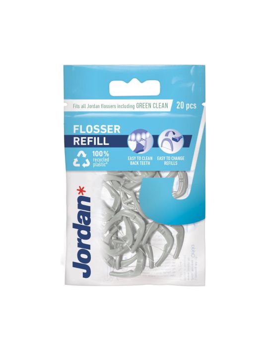 Jordan 20kpl Easy Clean Flosser tayttopakkaus 1200103 950-027 Jordan 20kpl Easy Clean Flosser tayttopakkaus 1200103 950-027