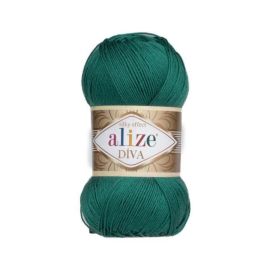 Alize Diva 453 tumma jadenvihreä 100g