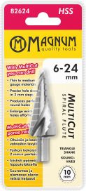 Magnum levyporanterä Multicut 6-24mm