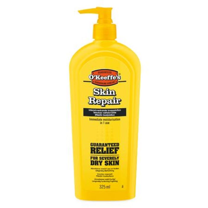 O´Keeffes Skin Repair vartalovoide pumppupullo 325ml 8547100 908-056