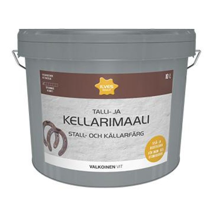 Ilves talli- ja kellarimaali valk. 10L IL4690 920-780