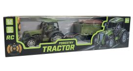 Junior Wheels RC ‑traktori ja tukkiperävaunu