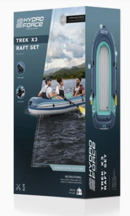 Kumivene Hydro-Force Trek X3 Raft tuotekuva 1 Kumivene Hydro-Force Trek X3 Raft tuotekuva 1