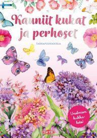 Tactic Kauniit kukat ja perhoset tarrapuuhakirja 58959