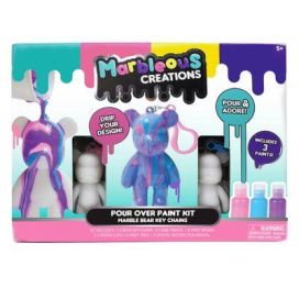 Marbleous Marble karhu avaimenperäsetti 2-pack