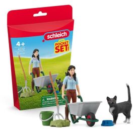 Schleich Pocket set Emily ja tallin siivous 42747
