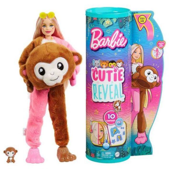 Barbie cutie reveal jungle friends HKP97 00523003 tuotekuva 2