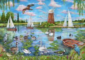 Ravensburger Life along the Broads 1000p palapeli