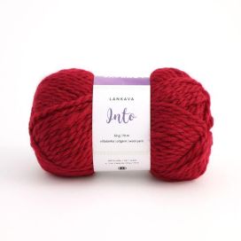 Lankava Into villalanka 4529 viininpunainen 50g