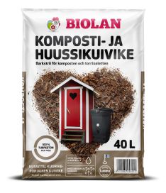 Biolan Biolan Komposti- ja huussikuivike 40L 70562100