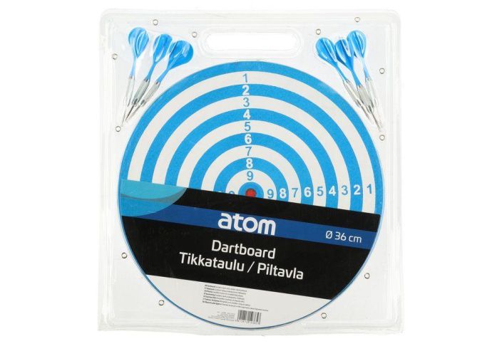 Atom sports tikkataulu + tikat 6kpl 210385 tuotekuva 3 Atom sports tikkataulu + tikat 6kpl 210385 tuotekuva 3