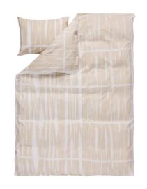 Vallila Heinikko pussilakanasetti 150x210cm beige 107237-1