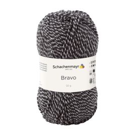 Schachenmayr Bravo neulelanka 08181 graphit mouliné 50g 9801211-08181