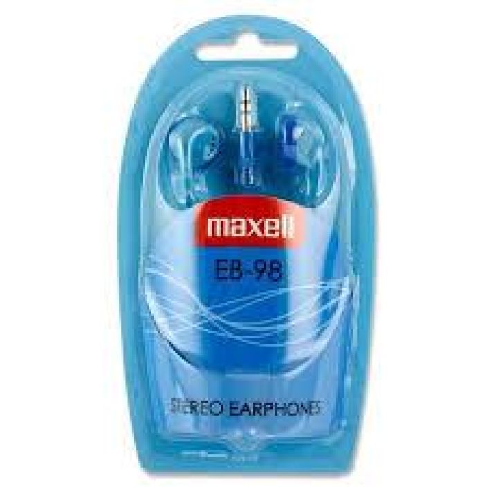 Maxell EB-98 nappikuulokkeet sininen ERA 978-006