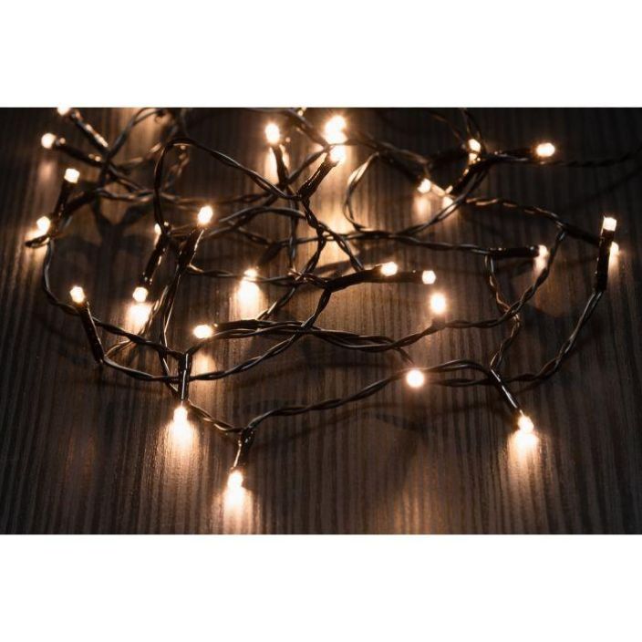 Finnlumor Valoketju 240LED lämmin valk. musta johto 284615 tuotekuva 1
